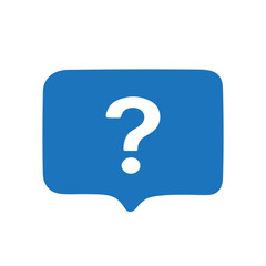Question Mark in Chat Bubble