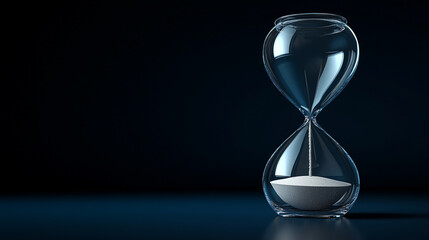 A surreal hourglass with liquid mercury defying gravity, flowing upward instead of downward. The hyperrealistic composition evokes themes of time reversal, paradox, alchemy, and unconventional thinkin