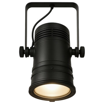 Concert Stage Spotlight Casting Downward Beam Light