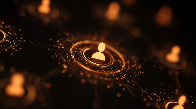 Candle and string of lights creating a cozy atmosphere representing loyalty network concept