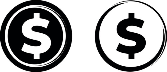 Dollar Sign Icon.