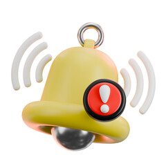3D Notification Bell