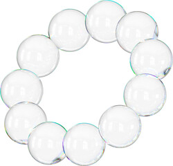 3D Glass dispersion abstract element. Reflecton shape on transparent background. Realistic graphic glare and transparency effect