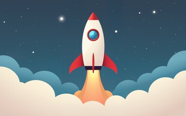Space Rocket icon vector. Space Craft illustration sign. Shuttle symbol or logo. High quality