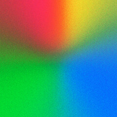 A vibrant burst of joy splashes across a spectrum of hope symbolizing optimism and renewal with soft grain texture and a