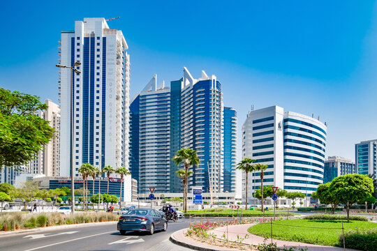 Dubai, UAE &ndash; october 04, 2025: Emirates Crew Accommodation Tecom, Cayan Business Centre