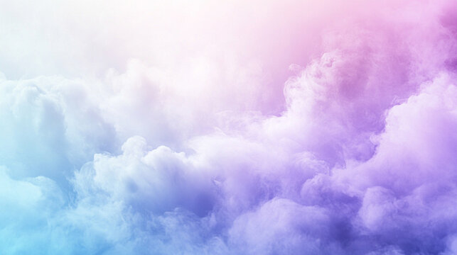 A misty lilac gradient blends into icy blue, soft white, and lavender, creating a dreamy, serene background. Perfect for digital design, wallpapers, presentations, or creative artistic projects.