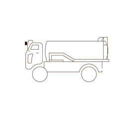 散水車のアイコン