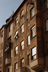 Classic building in the downtown of Budapest, Hungaru