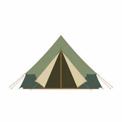 Simple Tent Icon Design