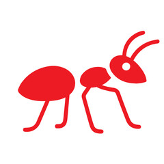 bee icon or logo symbol solid vector illustration 