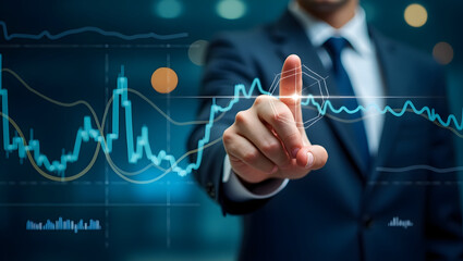 Detailed visual analysis of industry specific sentiment capturing comprehensive market trends operational excellence and strategic factors across sectors for informed decision making in  Photo Stock  