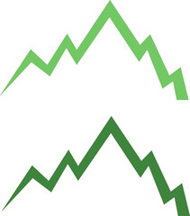 COLORFUL HILLS ADVENTURE TRAVEL AGENCY HOTEL SIGN SYMBOL LOGO VECTOR