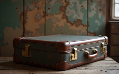 old suitcase. High quality