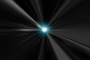 Glowing Radiant Light and Radiation Abstract Graphics