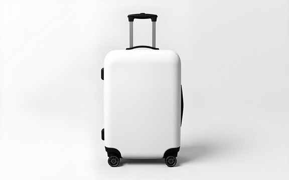 Versatile carry on luggage cover mockup, designed with a blank canvas for custom designs. High quality