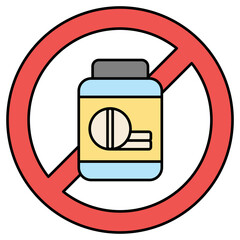 Drug allergy Icon