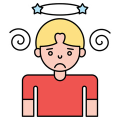 Dizziness Icon