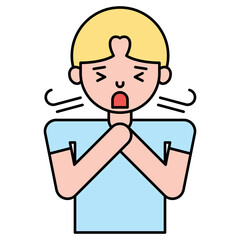 Difficulty breathing Icon