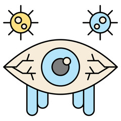 Eye allergy Icon