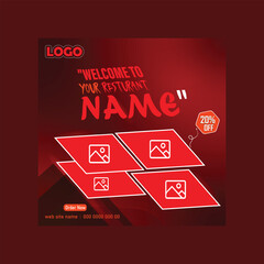 Today’s Special Food Menu Poster and Restaurant Flyer Banner Design Template, Restaurant Food Flyer and Banner Design Template, Modern Restaurant Menu Poster for Cafe and Food Promotion,Fast Food Rest