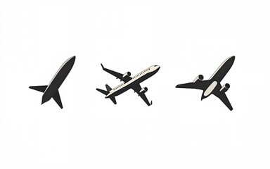 Travel icon set. Summer vacations and holiday symbol vector illustration. Collection of traveling and tourism elements. High quality