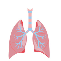 Pneumonia Illustration