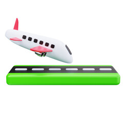 Plane Landing Moment