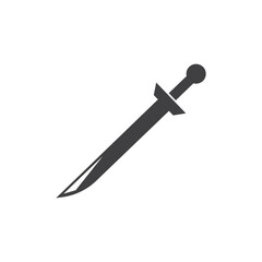 Sword illustration logo icon