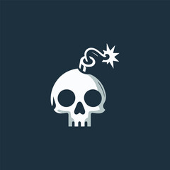 Skull Bomb Logo