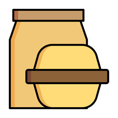 Food Delivery Sticker