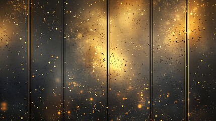 Golden Sparkle Metallic Abstract Background