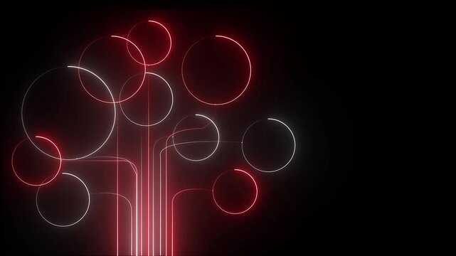 An animated brain icon with a chat symbol creates text. Represents a Large Language Model. AI chatbot, artificial intelligence, conversational and generative technology black background 4k video......