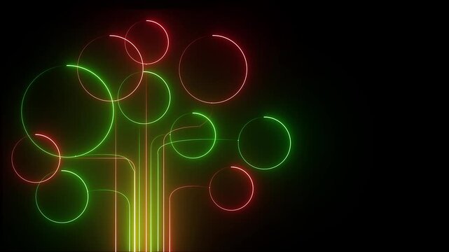 An animated brain icon with a chat symbol creates text. Represents a Large Language Model. AI chatbot, artificial intelligence, conversational and generative technology black background 4k video......