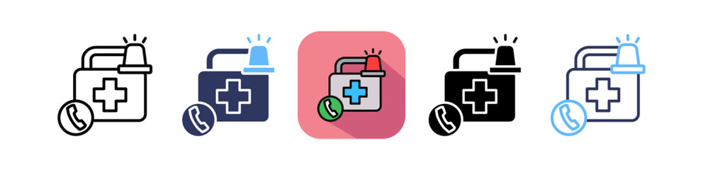 Emergency Care multiple icon