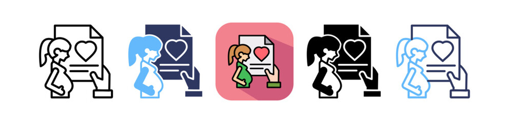 Maternity Services multiple icon