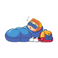 Happy Sleeper Camping Sleeping Bag Rest