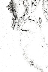 Abstract grunge black and white distressed texture torn transparent crumpled industrial overlay background