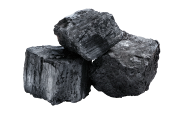 Stacked rough black rocks, dark gray, textural, on black