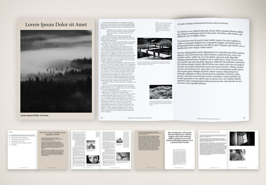 Classic Editorial Report Template