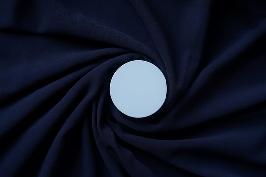 The deep navy background highlights the sleek and clean design of the Wardah packaging