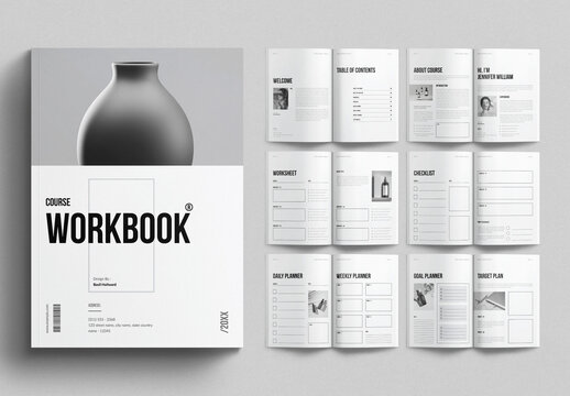 Workbook Magazine Template