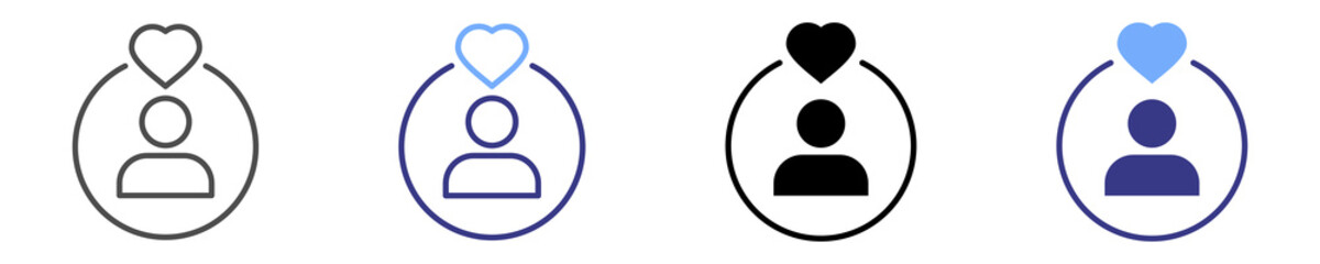 CSR icon set multiple style