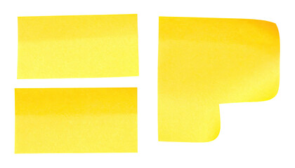 Yellow rectangles and "P" shape on black