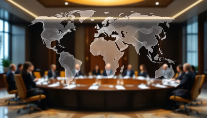 International conference concept. Summit