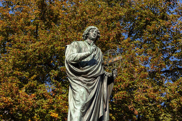 Monument Great Astronomer Nicolaus Copernicus