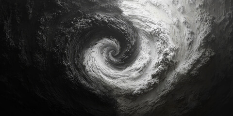 A swirl merging light and dark, symbolizing balance background.