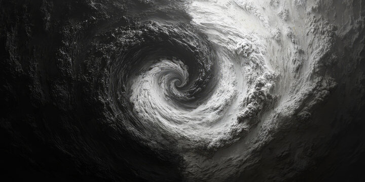 A swirl merging light and dark, symbolizing balance background.