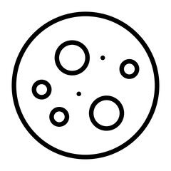 Cookie icon vector. Pastry illustration sign. Biscuit symbol. Baked goods Logo. Cookie web icon.