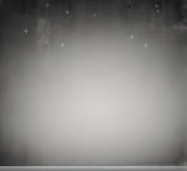 gray background grunge Halloween theme background, old cracks in cement, dusty old film effect texture, concrete texture, gray concrete design poster horror concrete imitation facade wall, generative 